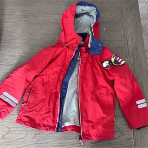 Boden Boys Raincoat Jacket. Size 7-8